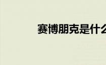 赛博朋克是什么意思网络用语