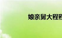 娘亲舅大程程是谁的女儿