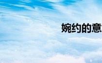 婉约的意思是什么