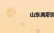 山东高职院校有哪些