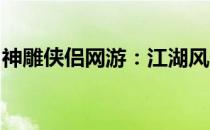 神雕侠侣网游：江湖风云再起，英雄豪情无限