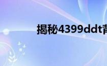 揭秘4399ddt背后的秘密故事