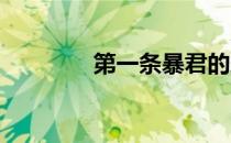 第一条暴君的刷新机制详解