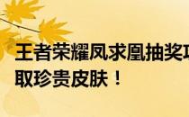 王者荣耀凤求凰抽奖攻略：掌握秘诀，轻松赢取珍贵皮肤！