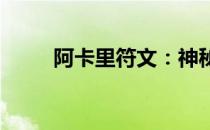 阿卡里符文：神秘力量的深度解析