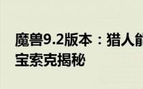 魔兽9.2版本：猎人能否同时捕捉两只嗜血宝宝索克揭秘