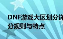 DNF游戏大区划分详解：了解游戏区域的划分规则与特点