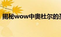 揭秘wow中奥杜尔的圣物：神秘力量的象征